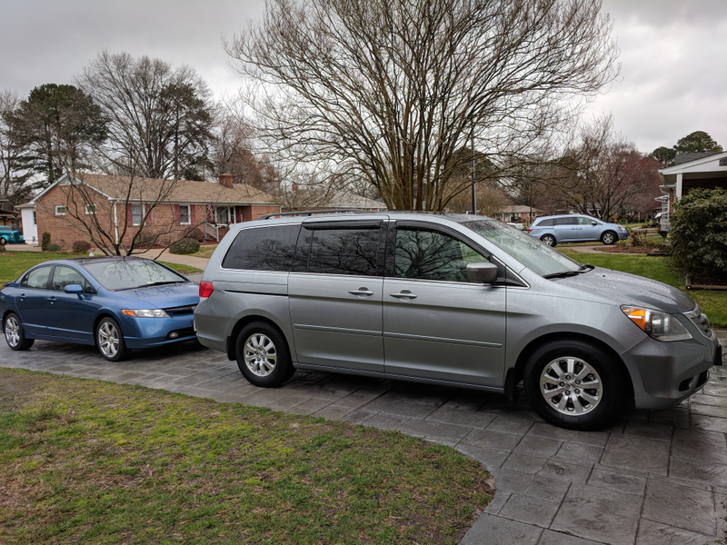 2/3rds of our vehicles are now Honda